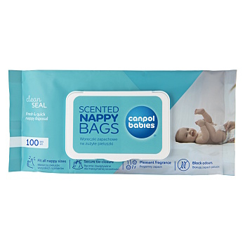 CANPOL BABIES Voňavé vrecká na plienky 100 kusov (Ostatné potreby pre mamičky)