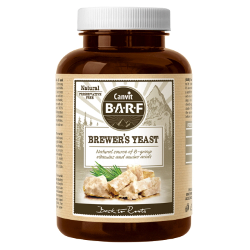 CANVIT BARF Brewer´s Yeast pivovarské kvasnice pre mačky a psy 180 g