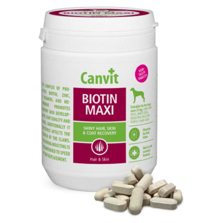 CANVIT Biotin Maxi ochutené pre psov 500 g kúpite na Mojalekaren.sk