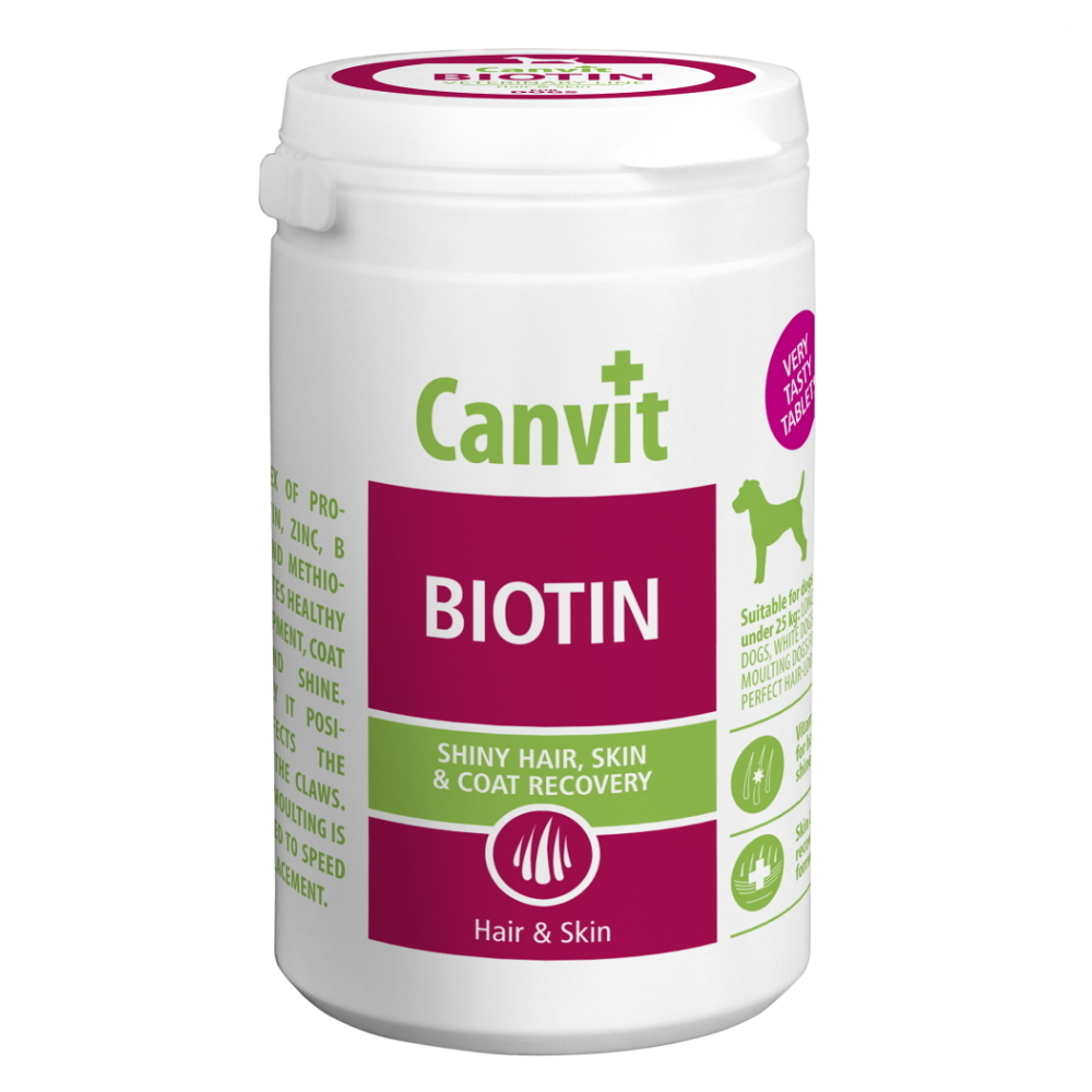 Canvit Biotin pre psov na srsť a pokožku 230 g