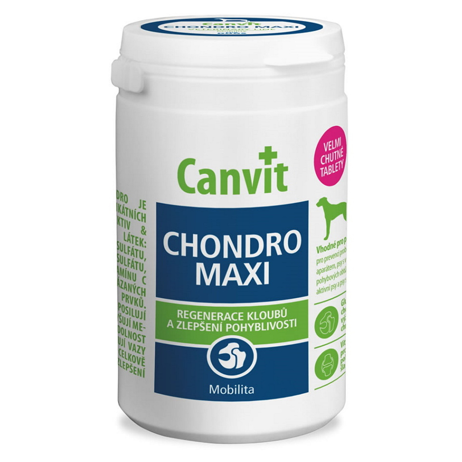 CANVIT Chondro Maxi ochutené pre psov 230 g