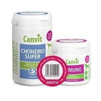 CANVIT Chondro Super 230 g + Canvit Imunno pre psov 100 g