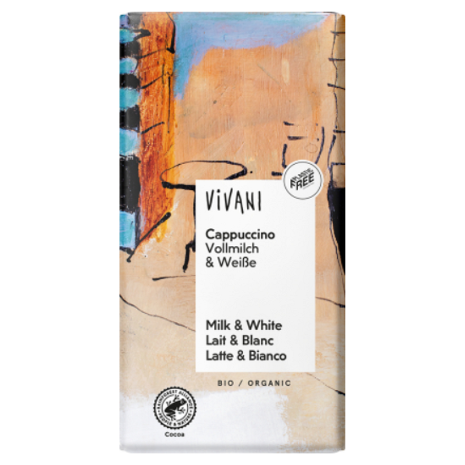E-shop VIVANI Čokoláda cappuccino BIO 100 g