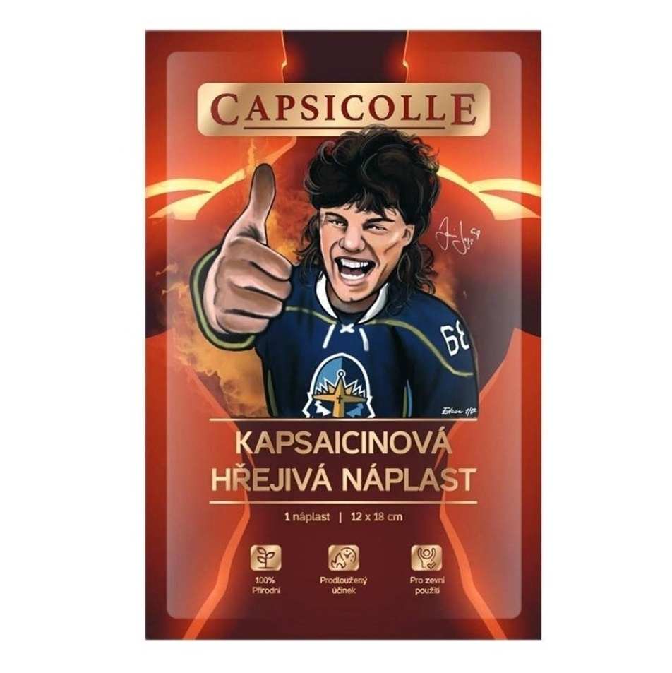 E-shop Náplasť Hrejivá KAPSAICINOVÁ 12X18CM 1KS