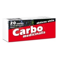 CARBO Medicinalis 300 mg 20 tabliet