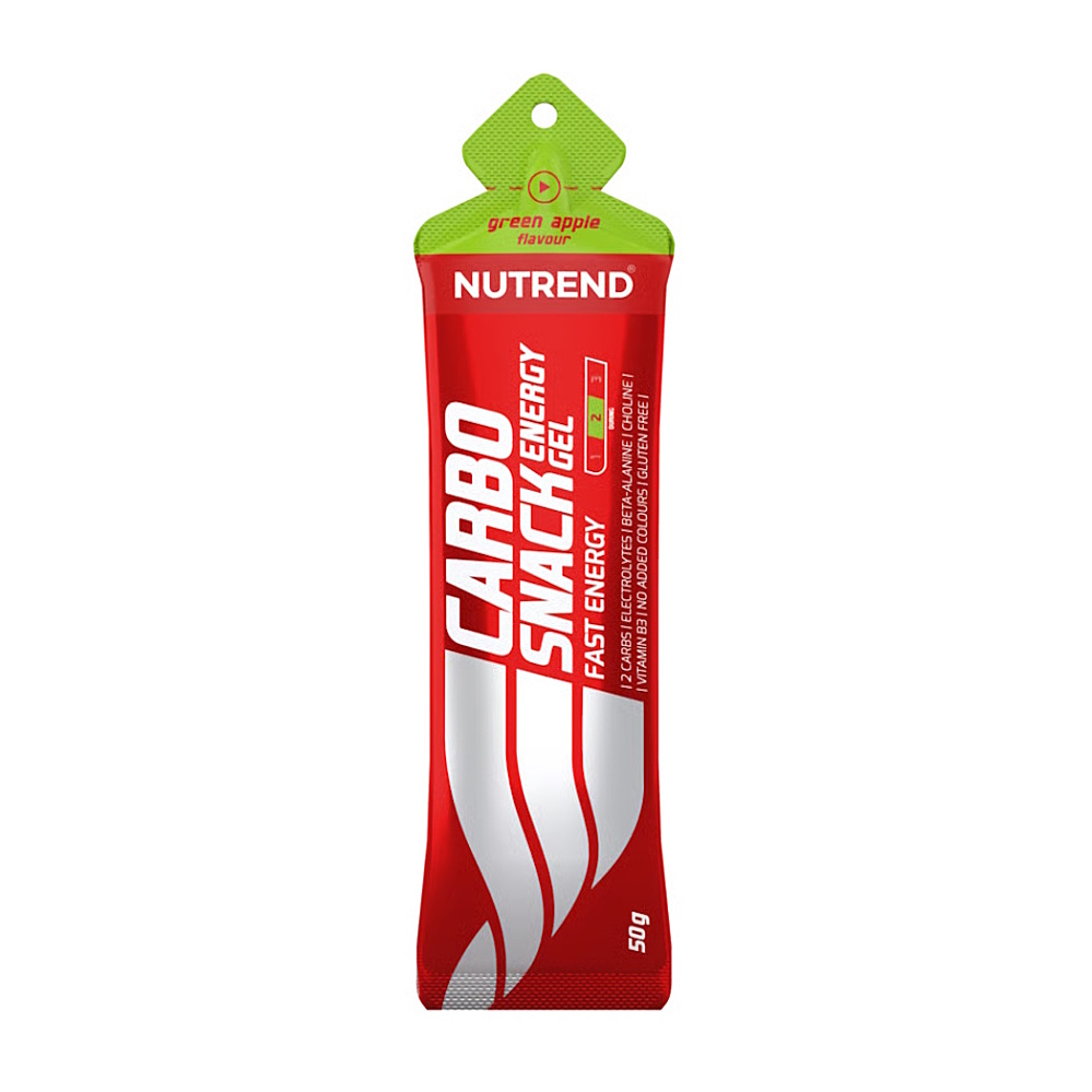 NUTREND Carbosnack vrecko zelené jablko 50 g