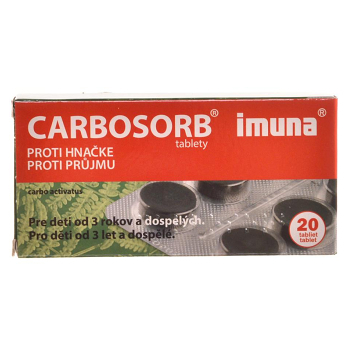 CARBOSORB tbl 320 mg (blis.PVC/Al) 1x20 ks