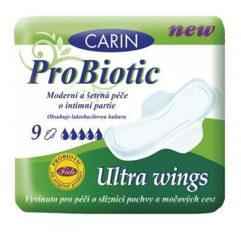 Probiotic Carine hygienické vložky 9 kusov