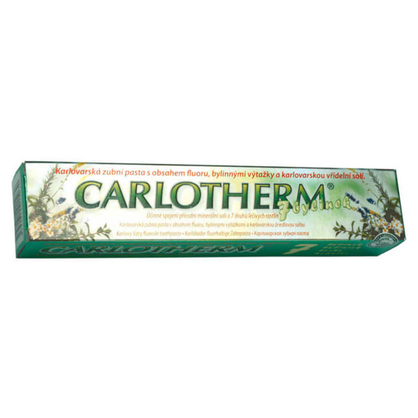 E-shop CARLOTHERM zubná pasta 7 byliniek 100ml