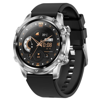 CARNEO Adventure HR+ inteligentné hodinky strieborné