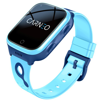 CARNEO GuardKid+ 4G Platinum blue detské inteligentné hodinky
