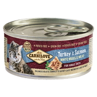 CARNILOVE Cat turkey & salmon konzerva pre mačky 100 g