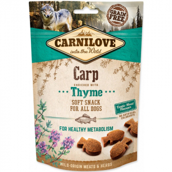 CARNILOVE Dog Semi Moist Snack Carp&Thyme 200 g