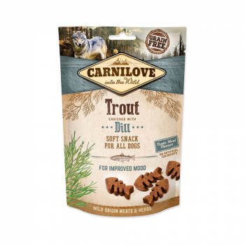 CARNILOVE Dog Semi Moist Snack Trout&Dill 200 g