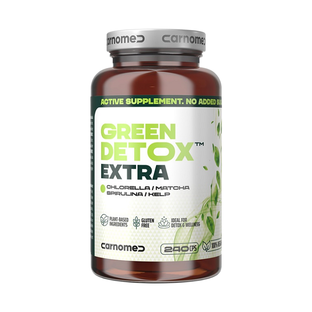 CarnoMed GREEN DETOX EXTRA 240 kapsúl