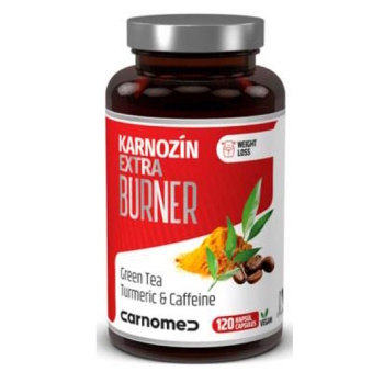 CARNOMED Karnozín extra burner 120 kapsúl (Na energi, pri únave)