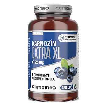 CARNOMED Karnozín extra XL 180 kapsúl (Antioxidanty) - Viaczložkové