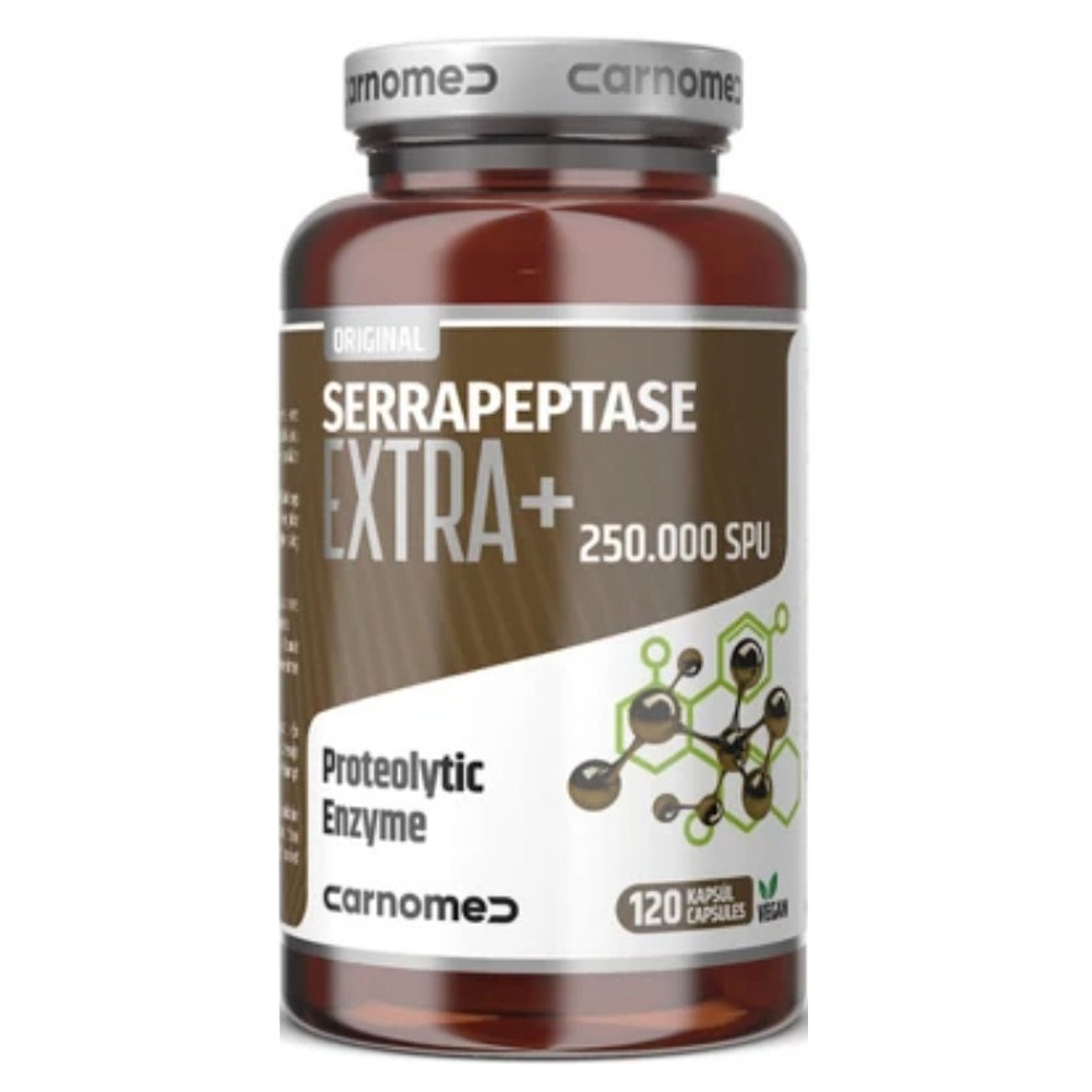 Carnomed Serrapeptase Extra 250.000SPU 120 kapsúl