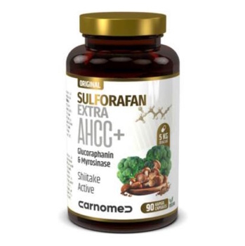 CARNOMED Sulforafan extra AHCC+ 90 kapsúl