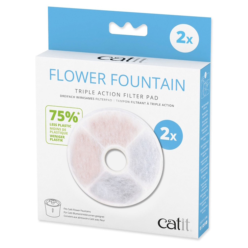 E-shop CATIT Triple Action Flower Filtračná náplň 2.0 2 ks