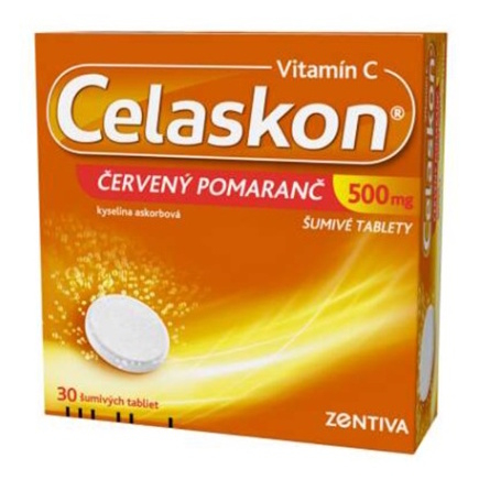 CELASKON Červený pomaranč 500 mg 30 šumivých tabliet kúpite na Mojalekaren.sk