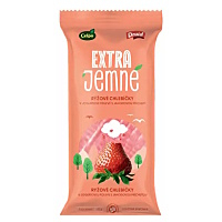 CELPO Extra jemné ryžové chlebíčky jogurt jahoda 70 g