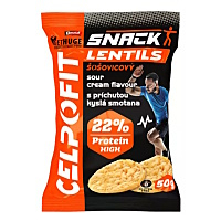 CELPO Fit Snack šošovicový s príchuťou kyslá smotana 50 g