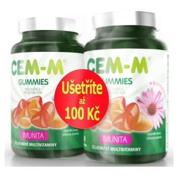 CEM-M Gummies imunita 60+60 tabliet