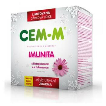 CEM-M pre dospelých Imunita vianočné balenie 100+30 tablet ZADARMO