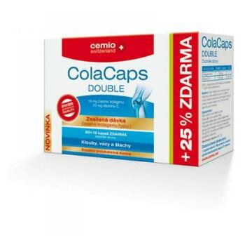 Cemio ColaCaps double s vitamínom C 60 + 15 kapsúl zdarma