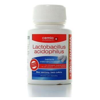CEMIO Lactobacillus acidophilus BL 75 + 25 kapsúl ZDARMA