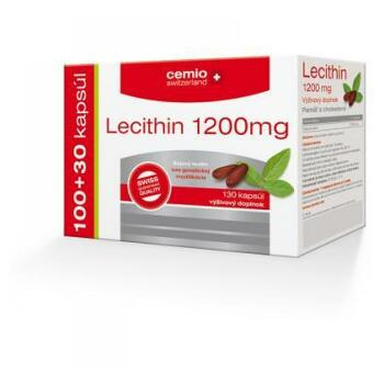 CEMIO Lecithin 1200 mg 100 + 30 kapsúl zadarmo