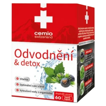 CEMIO Odvodnenie 60 kapsúl (Detoxikácia obličiek) - Viaczložkové