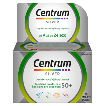 CENTRUM Multivitamín silver 50+ 30 tabliet
