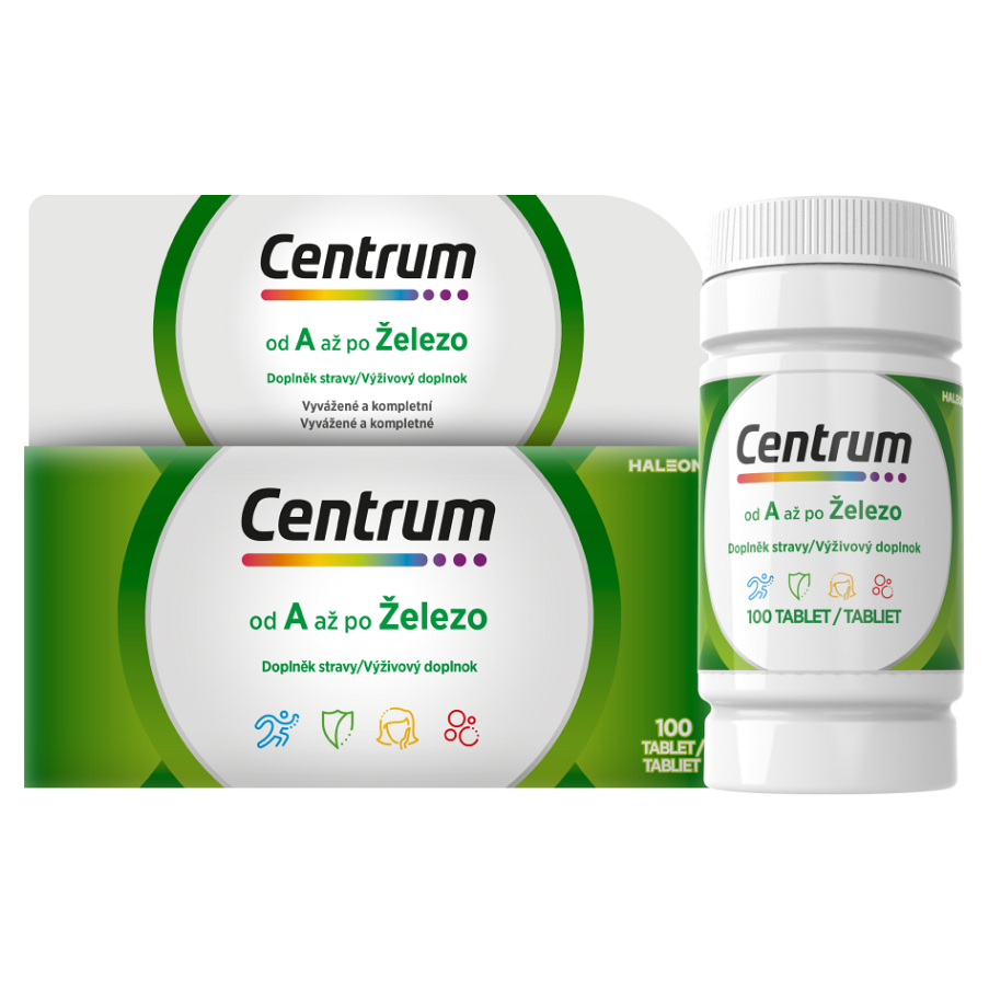 Centrum Multivitamín A-Z tablety s multivitamínovým komplexom 100 tbl kúpite na Mojalekaren.sk