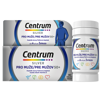 CENTRUM Multivitamín pre mužov 50+ 90 tabliet