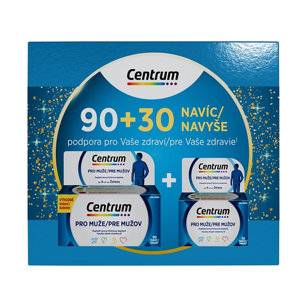 Centrum pre mužov darčekové balenie 90+30 tabliet