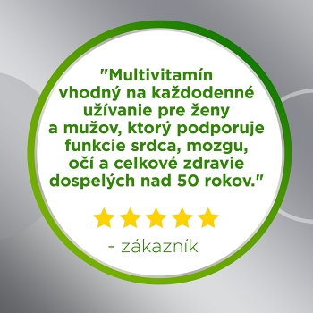 CENTRUM Multivitamín silver 50+ 30 tabliet (Multivitamíny) - Viaczložkové - obrázok 2/4
