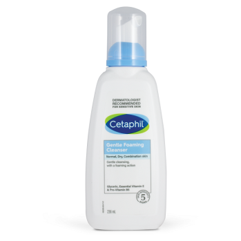 CETAPHIL Jemná čistiaca pena 236 ml (Dermokozmetika čistenie pleti) - Dermokozmetika