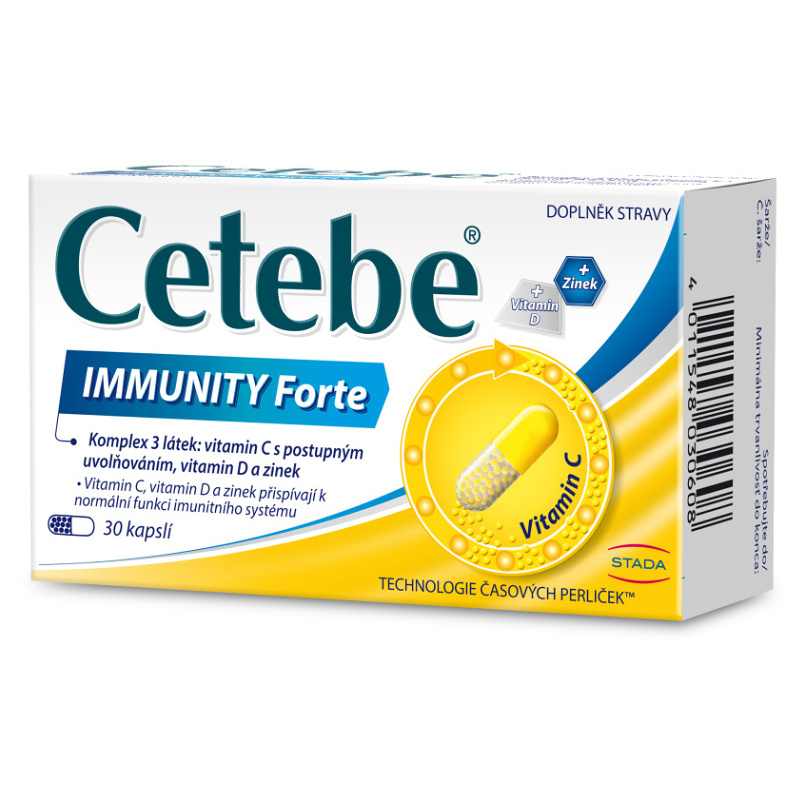 CETEBE Immunity forte 30 kapsúl kúpite na Mojalekaren.sk