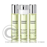 Chanel Chance Eau Fraiche 3x20ml (náplně)