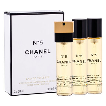 Chanel No.5 3x20ml (náplně)