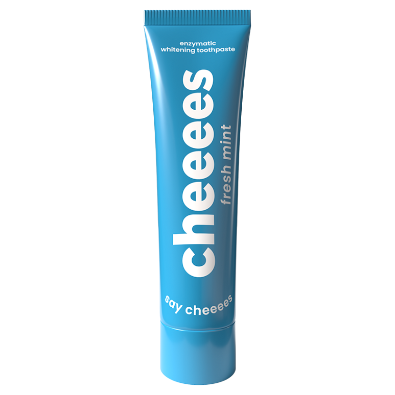E-shop CHEEEES Fresh mint enzymatická bieliaca zubná pasta 60 g