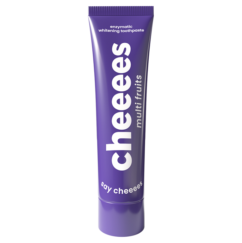 CHEEEES Multi fruits enzymatická bieliaca zubná pasta 60 g