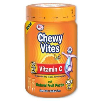 Chew Vites Vitamín C 30 želatínových medvedíkov