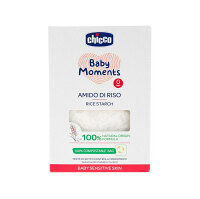 CHICCO Škrob detský ryžový do kúpeľa upokojujúci Baby Moments Sensitive 100 % bio 250 g