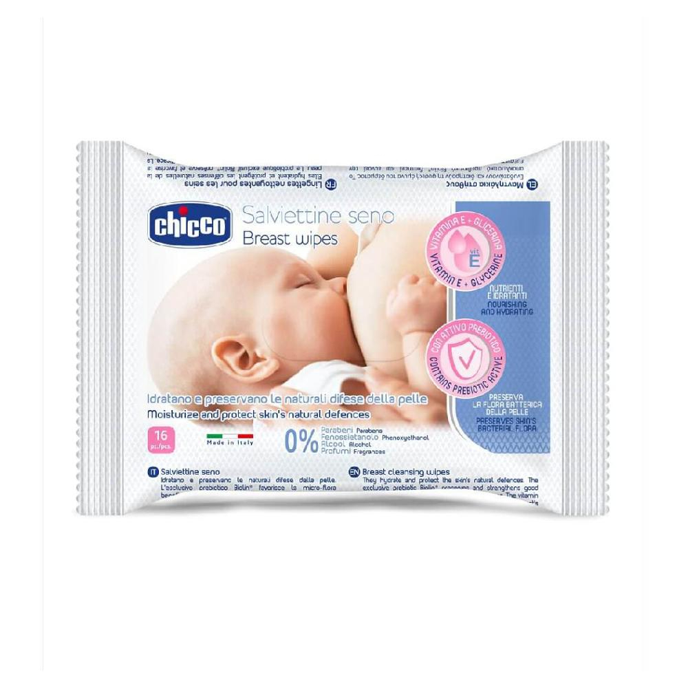 CHICCO Obrúsky čistiace na prsia 16 ks kúpite na Mojalekaren.sk