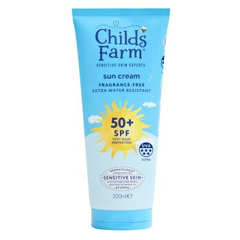 CHILDS FARM Detský opaľovací krém s SPF 50+ 200 ml (Opaľovacie krémy) - Vodeodolné