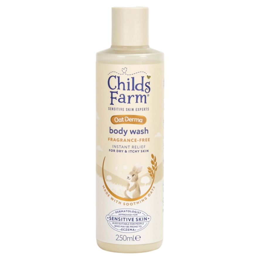 CHILDS FARM OatDerma umývacia emulzia bez parfumácie 250 ml