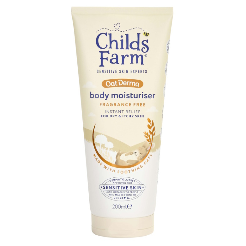 CHILDS FARM OatDerma telové mlieko bez parfumácie 200 ml
